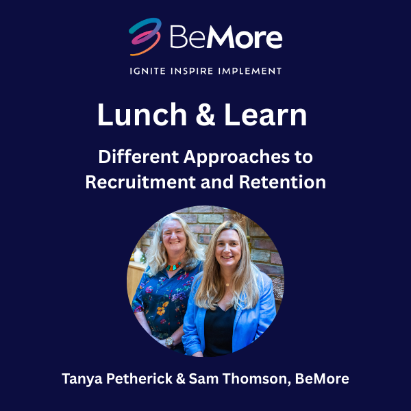 The graphic describes the Next Lunch and Learn on GDPR, AI and Cyber Security  for Wraparound Childcare